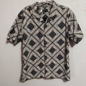 Nwot Modern Culture black and grey diamond print pattern size medium